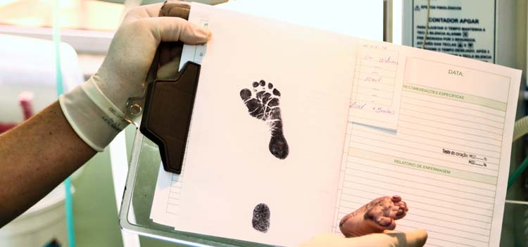 how to get a copy of baby footprints from hospital