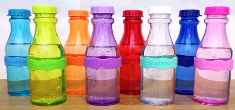 how to label silicone bottles
