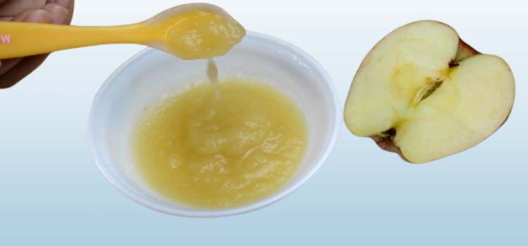 how to steam apples for baby