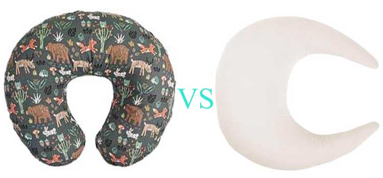 boppy vs snuggle me nursing pillow