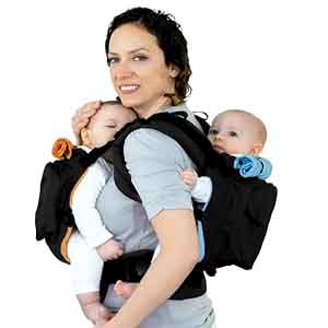 Twin baby carrier