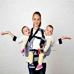 double baby carrier