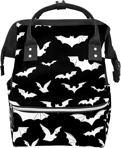 Goth Bats Diaper Bag