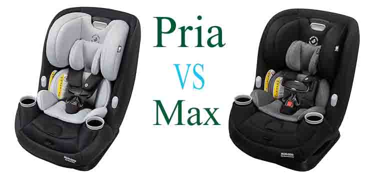 Maxi Cosi Pria vs Pria Max