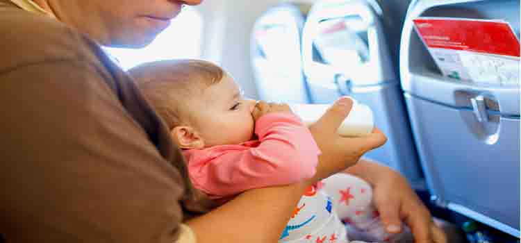 how to carry cow milk for baby while travelling